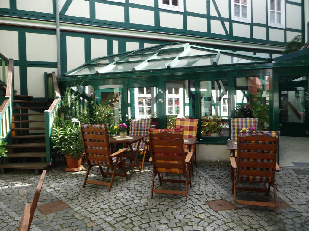 Hotel Am Grudenberg Хальберштадт Экстерьер фото